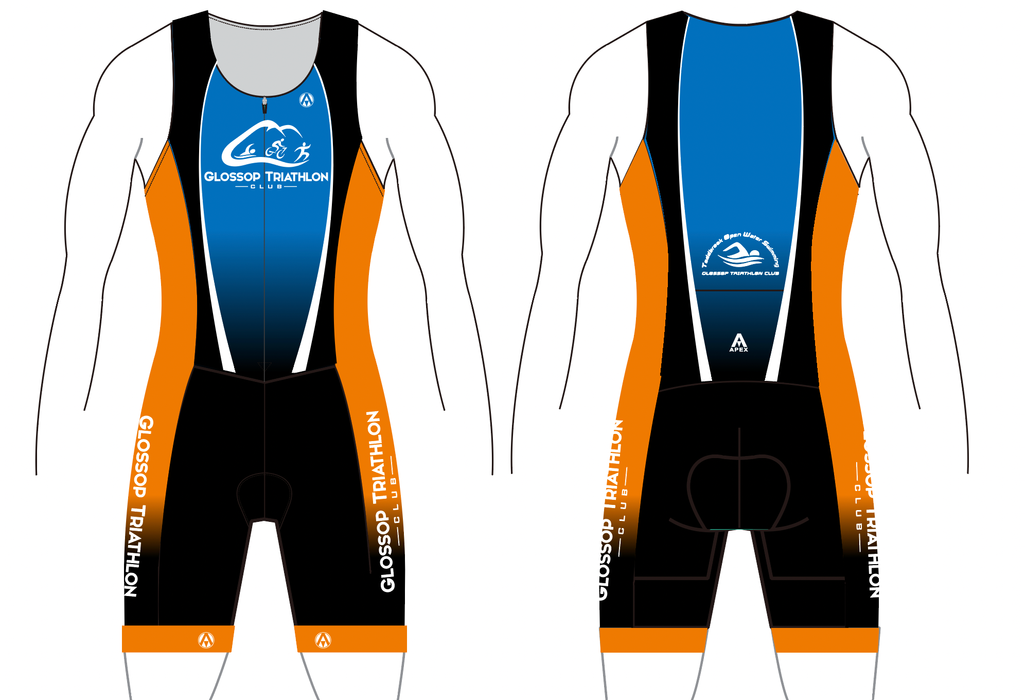 GLOSSOP TRI PRO TRI SUIT