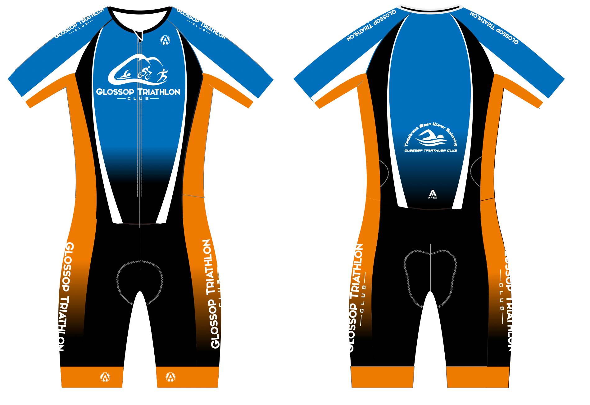 GLOSSOP TRI PRO SPEED TRI SUIT