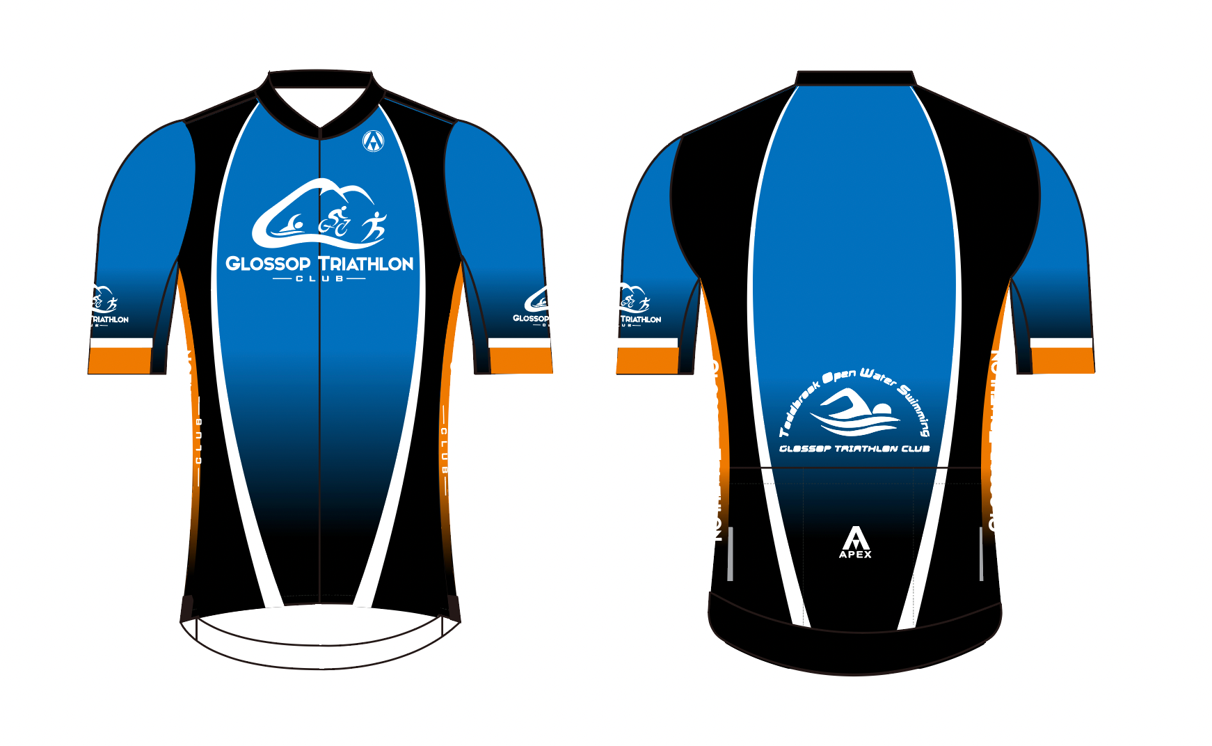 GLOSSOP TRI PRO SHORT SLEEVE JERSEY