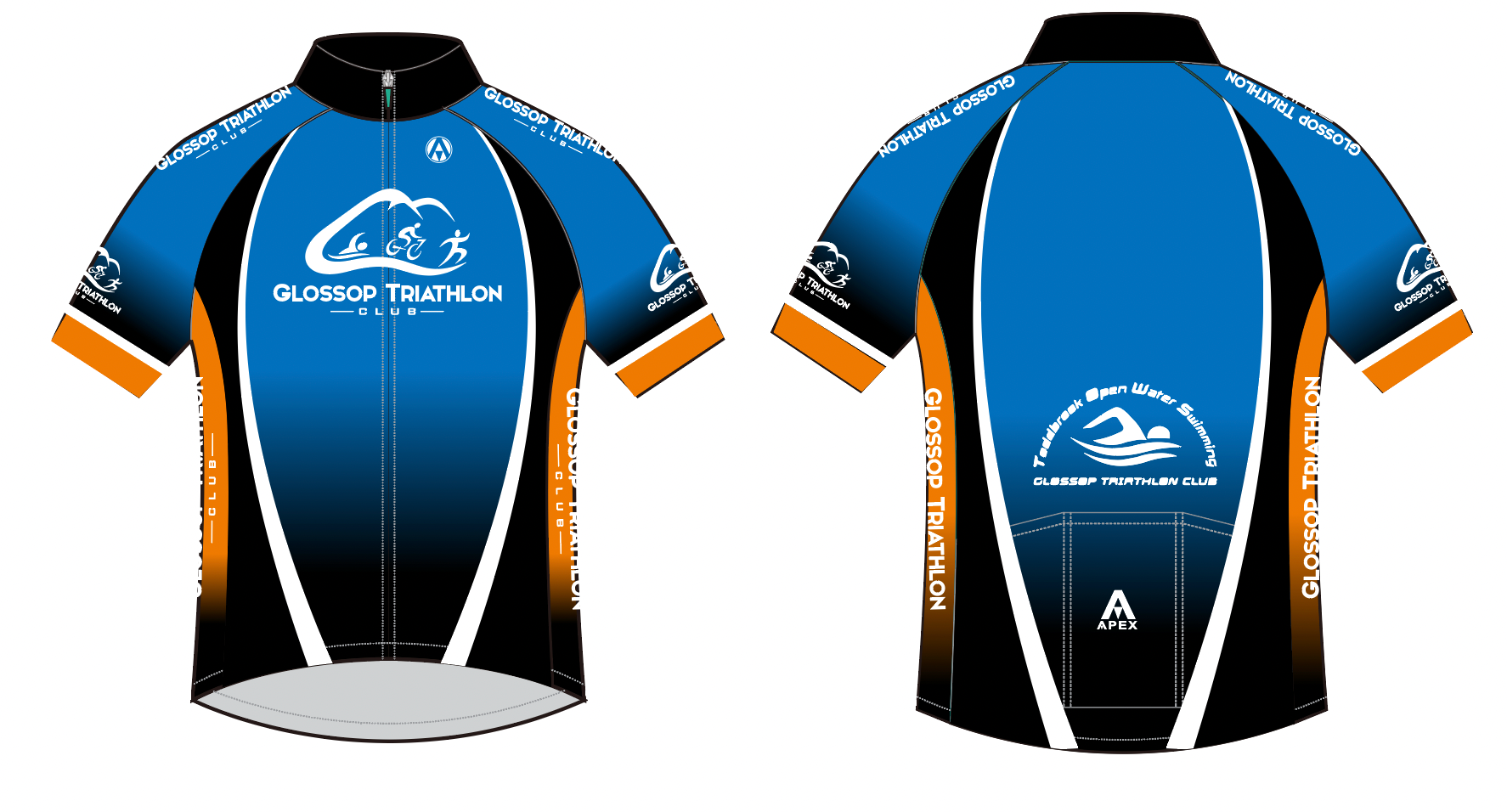 GLOSSOP TRI ELITE SS JERSEY