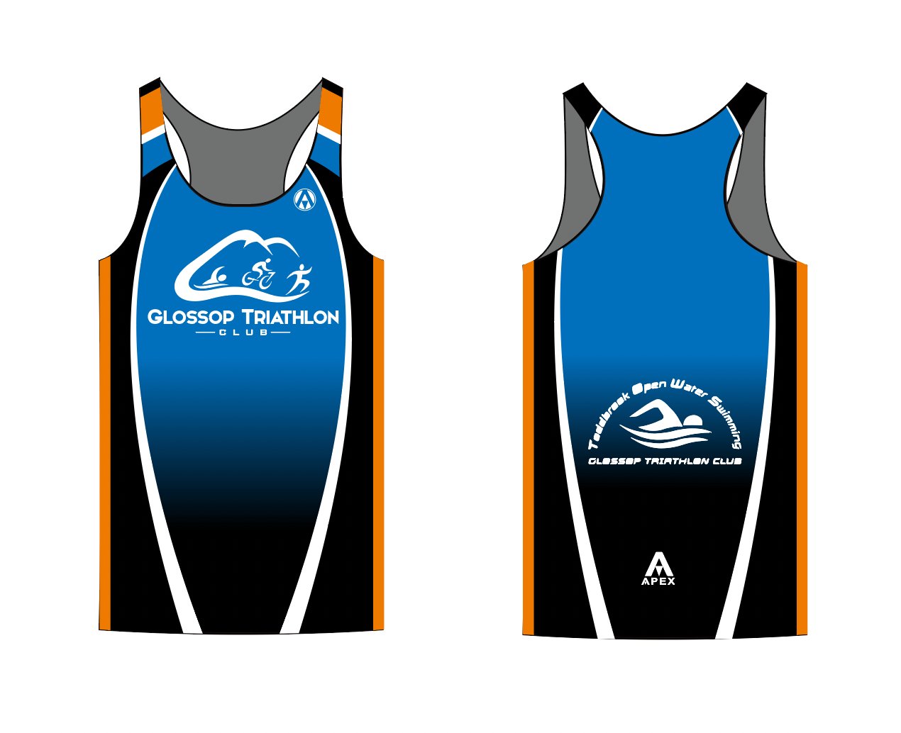 GLOSSOP TRI RUN VEST