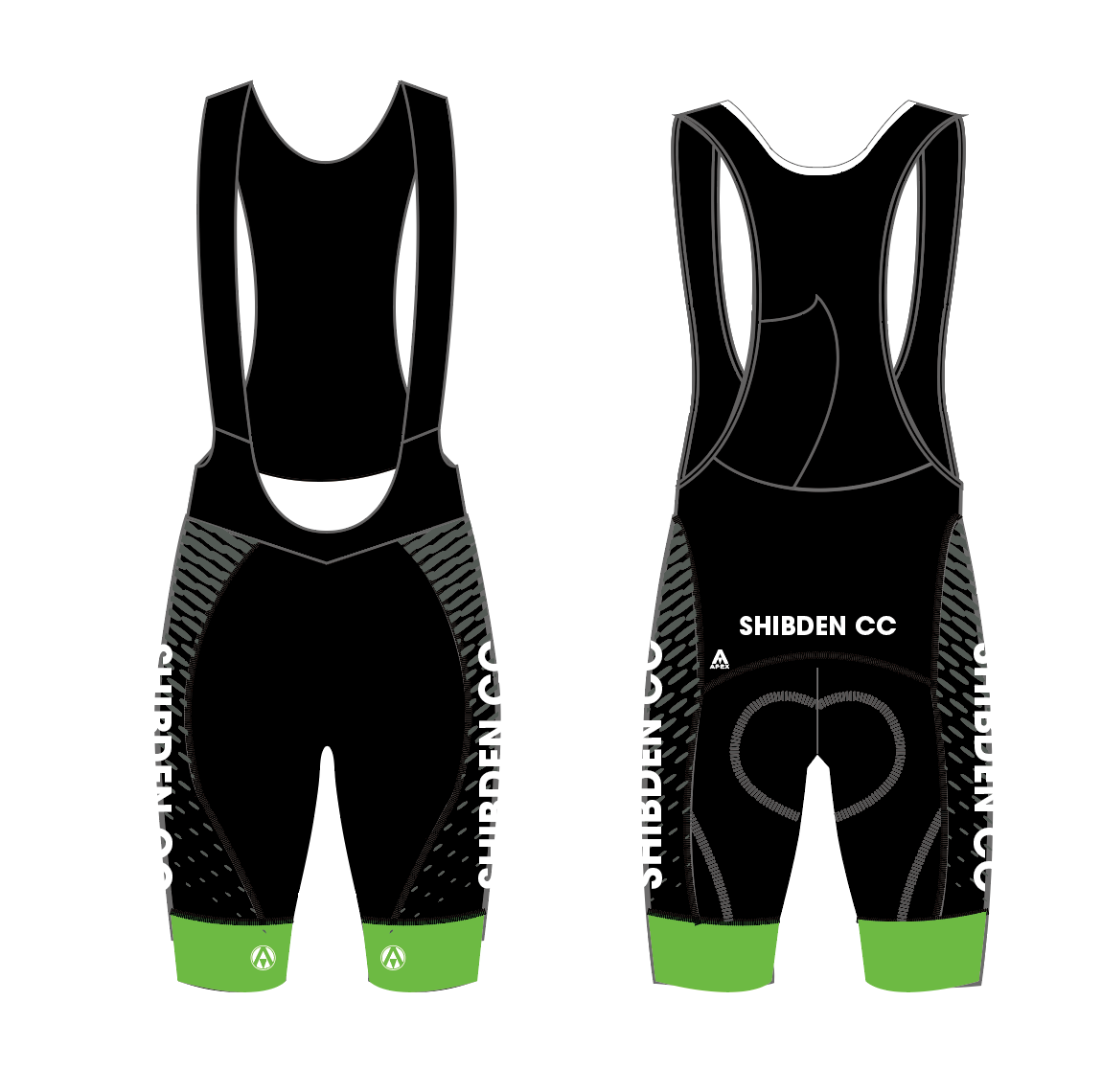 SHIBDEN CC PRO BIB SHORTS