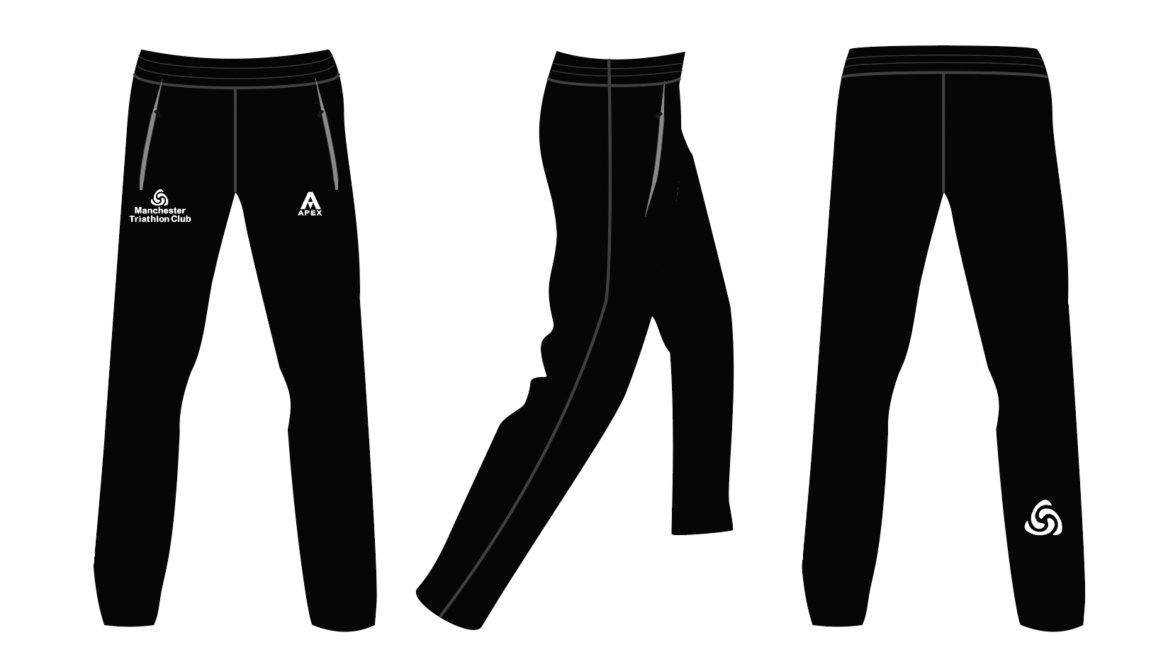 MANCHESTER TRI FULL CUSTOM TRACKSUIT PANTS