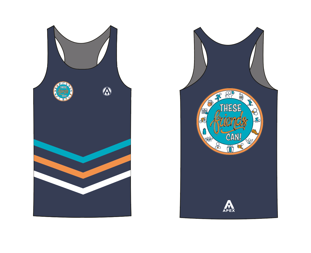 THESE FRIENDS RUN VEST