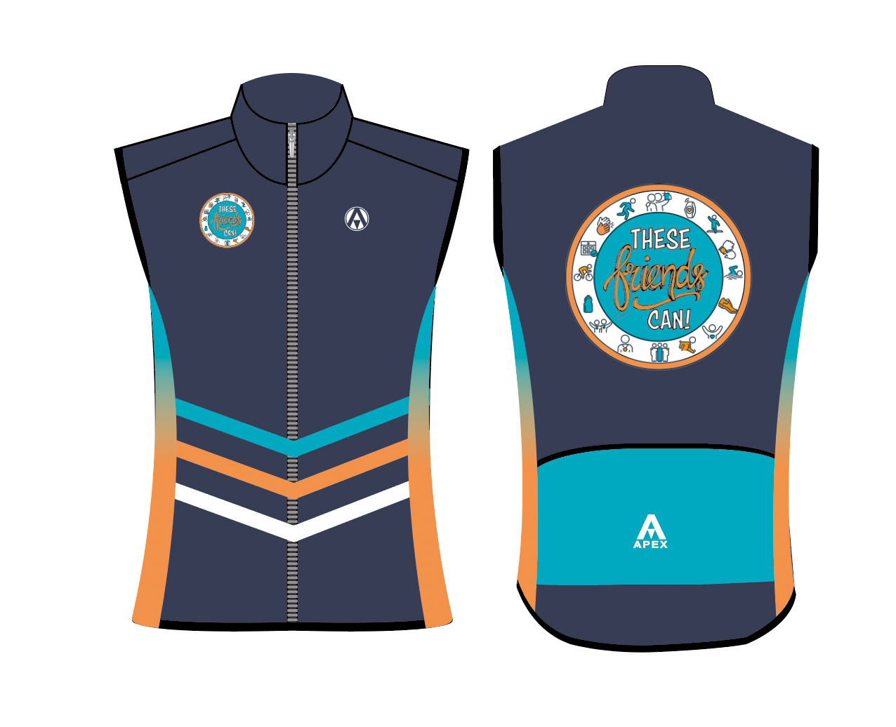 THESE FRIENDS PRO GILET
