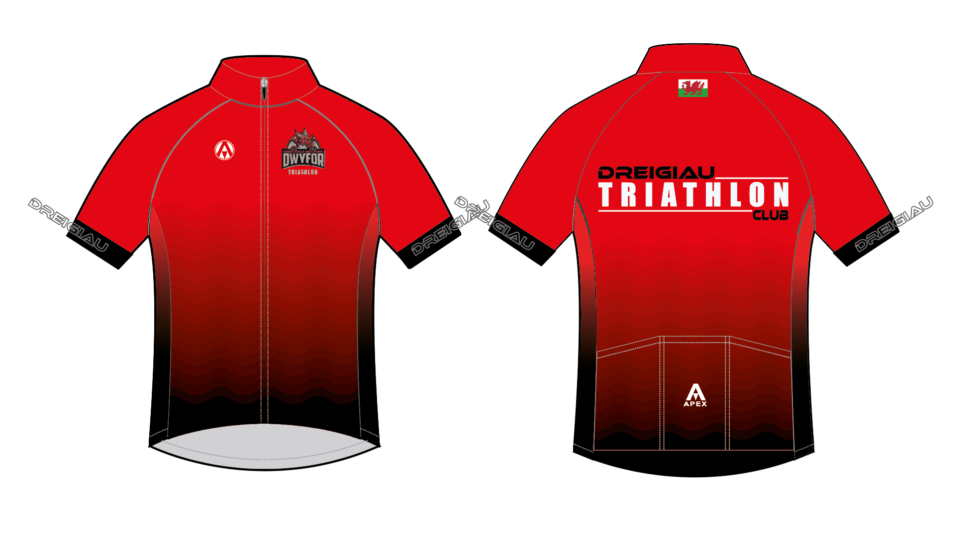 DREIGIAU TRI CLUB ELITE SS JERSEY