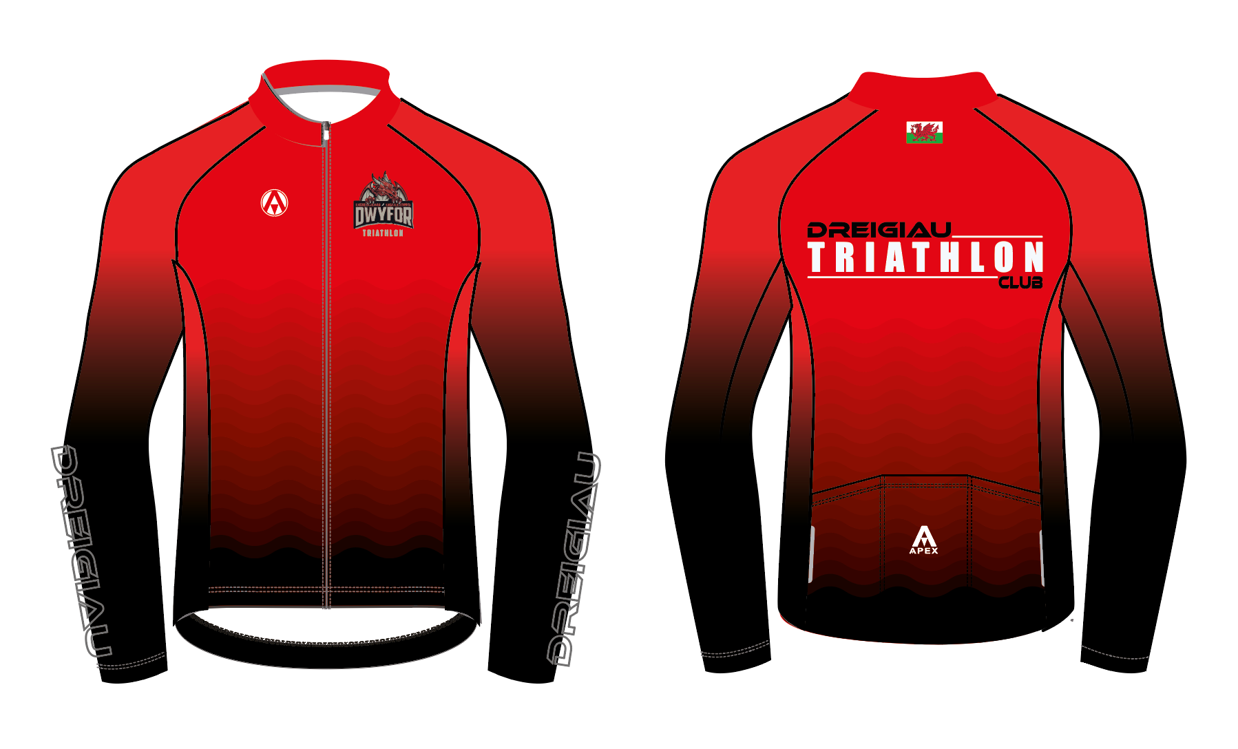 DREIGIAU TRI CLUB FLEECE JACKET