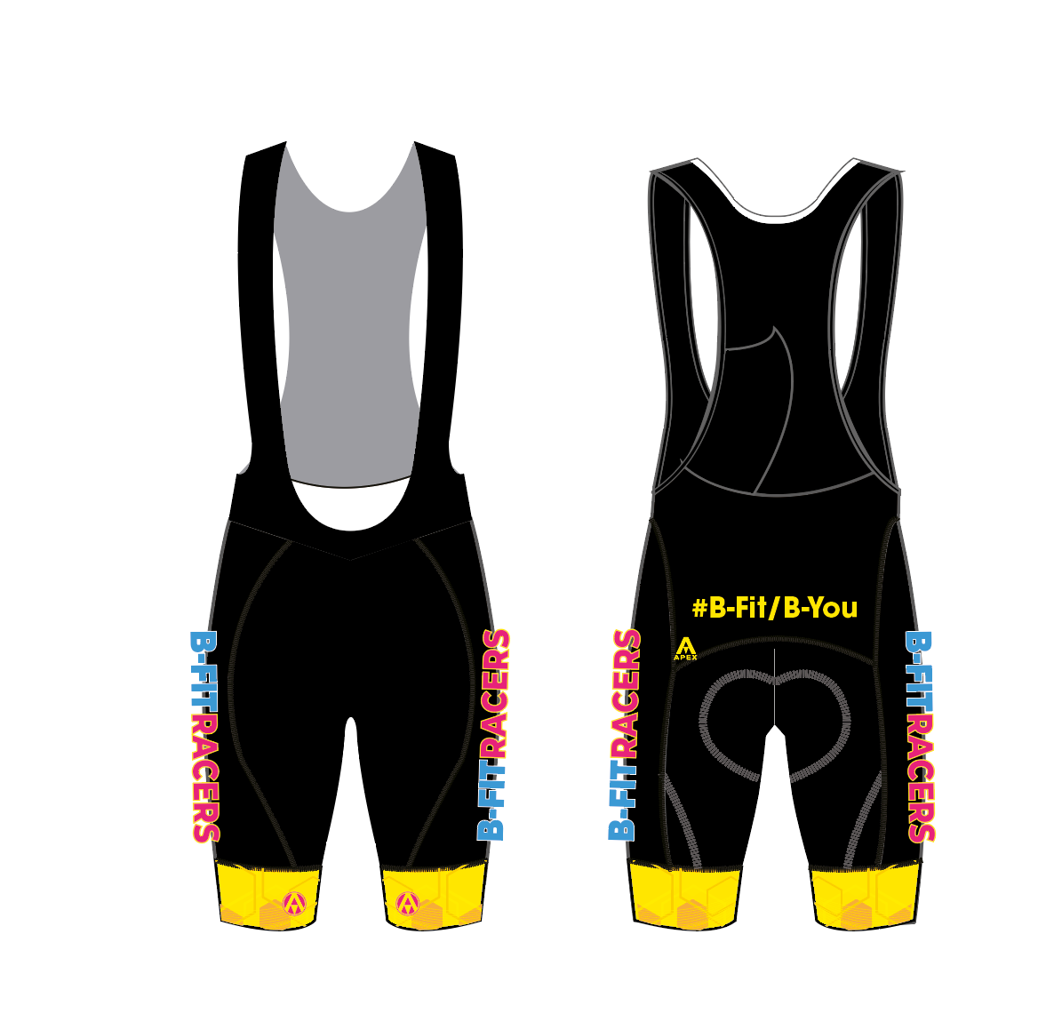 BFIT PRO BIB SHORTS