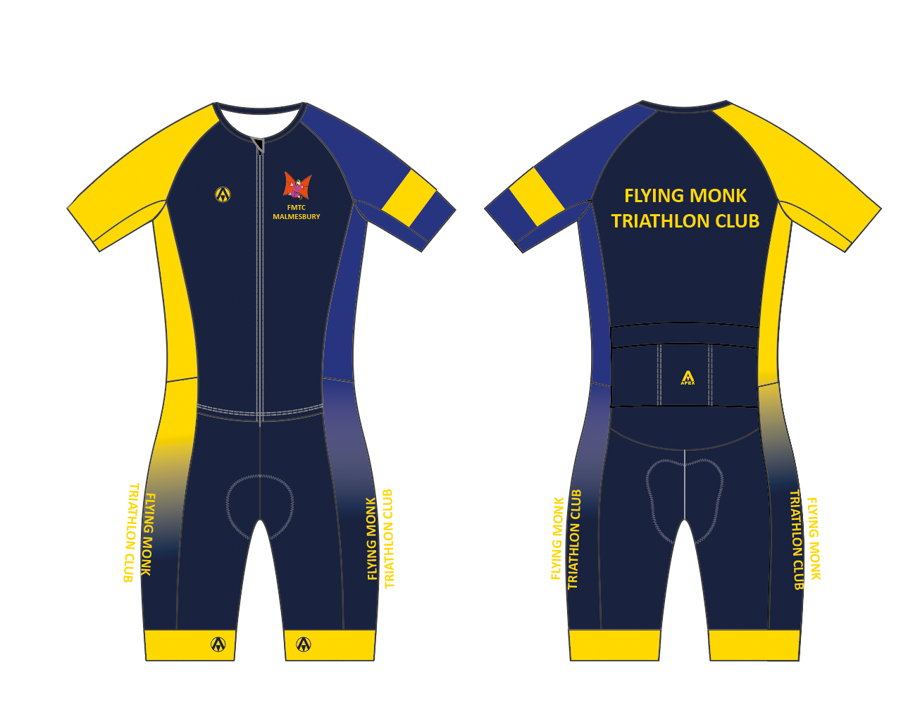 FLYING MONKS TRI PRO SPEED TRI SUIT