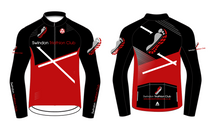 Load image into Gallery viewer, SWINDON TRI PRO MISTRAL JACKET - RED BLACK
