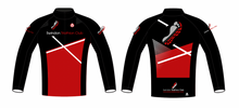 Load image into Gallery viewer, SWINDON TRI PRO FULL CUSTOM TRACKSUIT TOP - RED BLACK