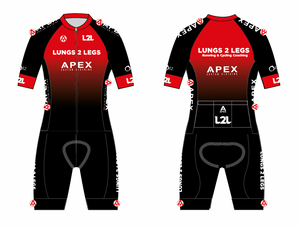 LUNGS 2 LEGS PRO RACE SUIT - RED