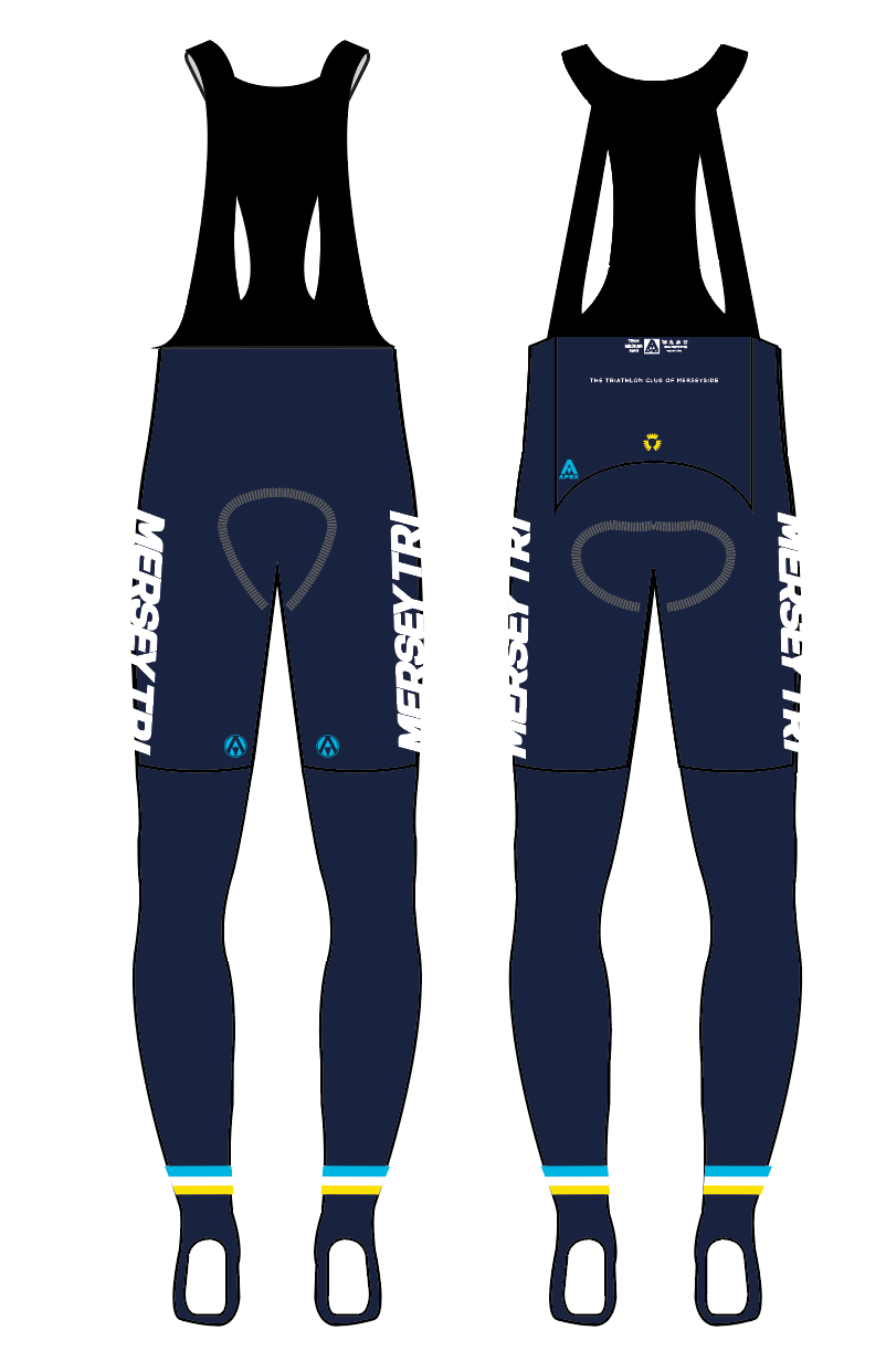 MERSEY TRI TEAM BIB TIGHTS