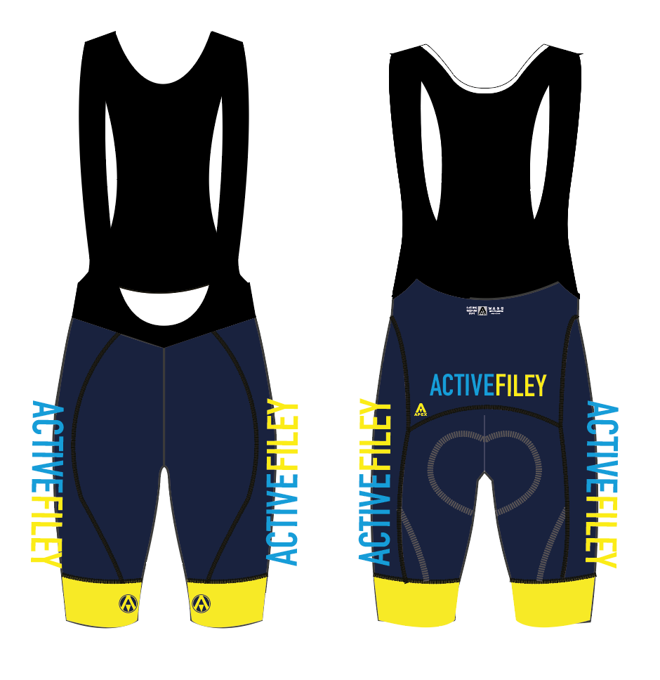 ACTIVE FILEY PRO BIB SHORTS