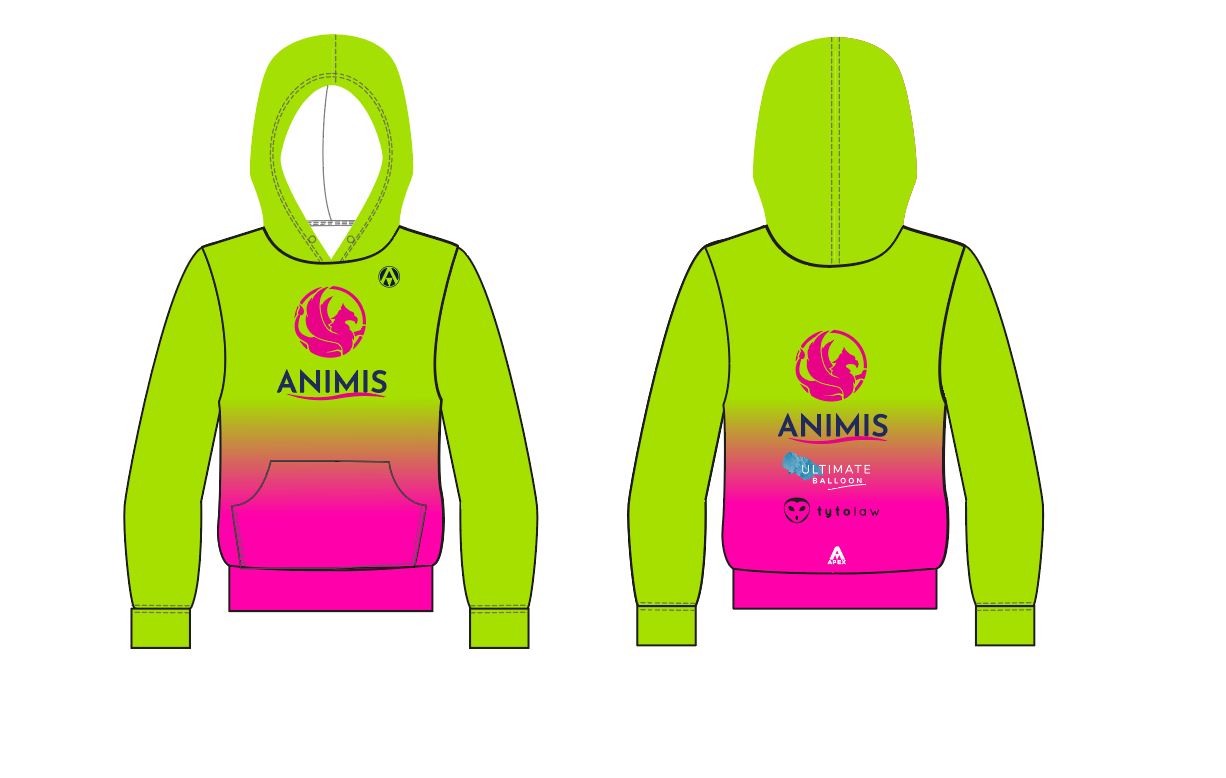 ANIMIS PRO FULL CUSTOM HOODIE