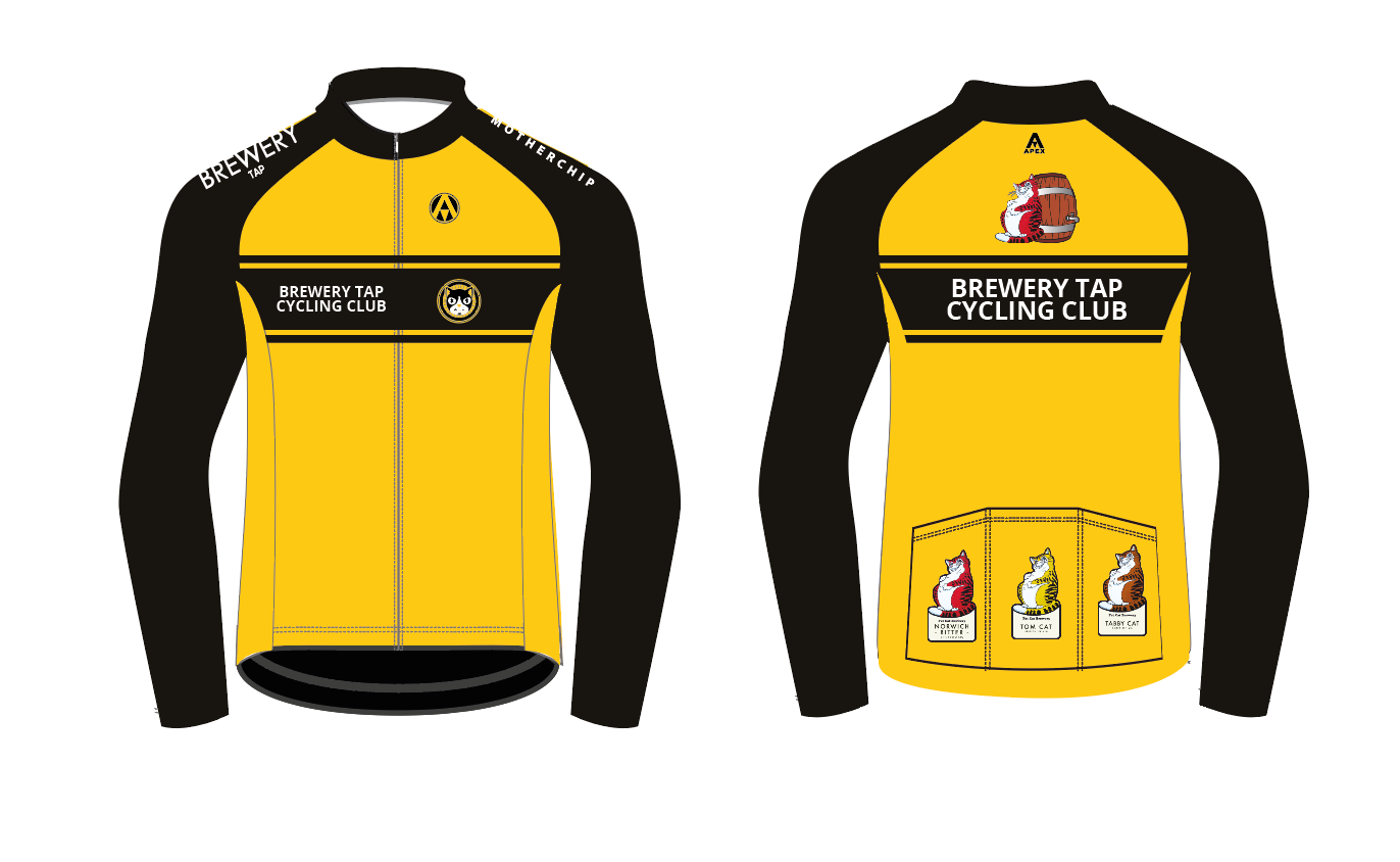 BREWERY TAP CC PRO MISTRAL JACKET - YELLOW