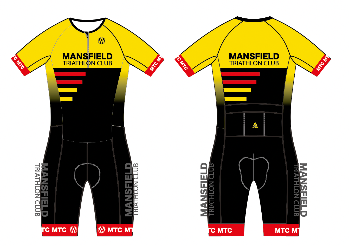 MANSFIELD TRI ELITE ENDURANCE TRI SUIT