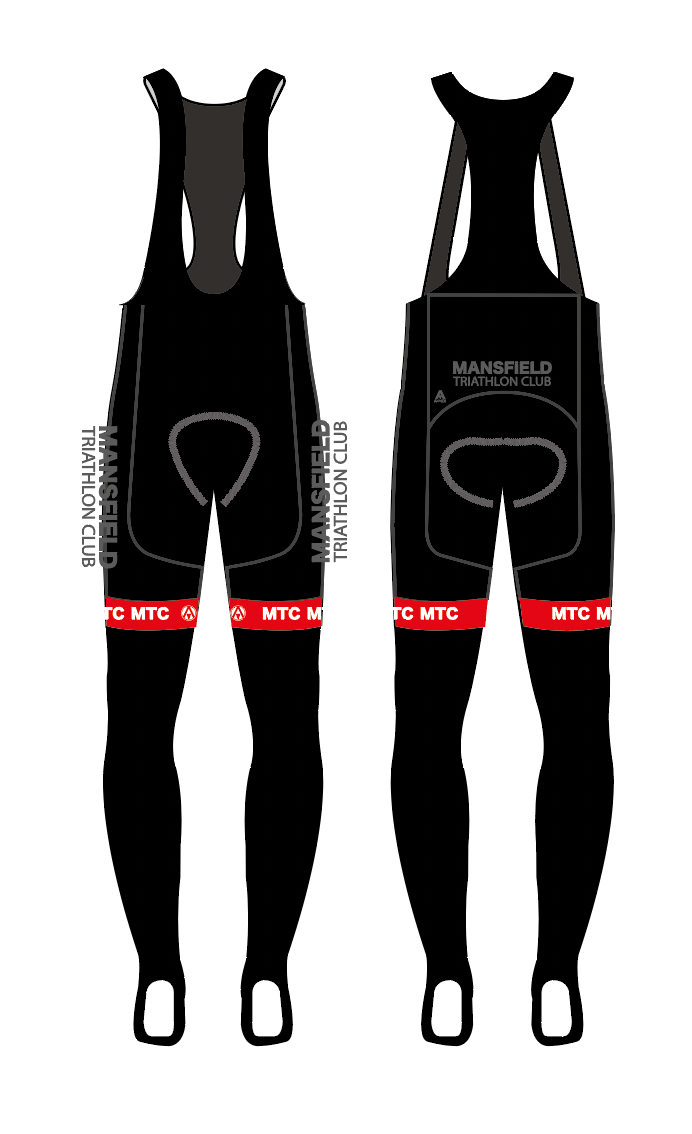 MANSFIELD TRI TEAM BIB TIGHTS