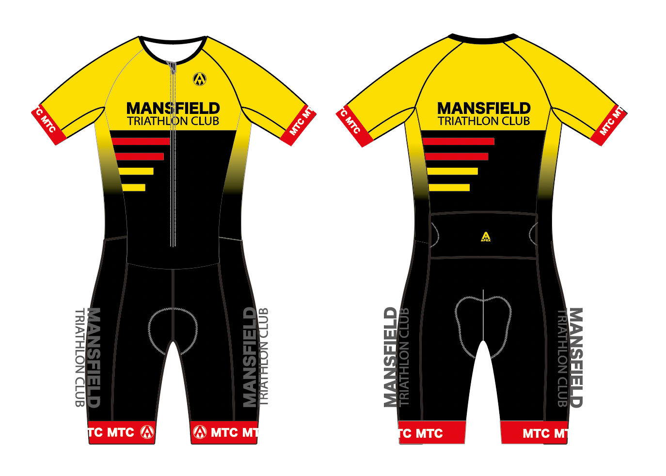 MANSFIELD TRI ELITE SPEED TRI SUIT