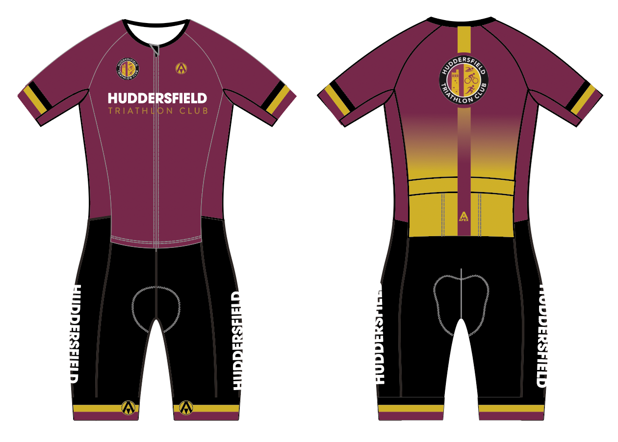 HUDDERSFIELD TRI PRO ENDURANCE RACE SPEED TRI SUIT