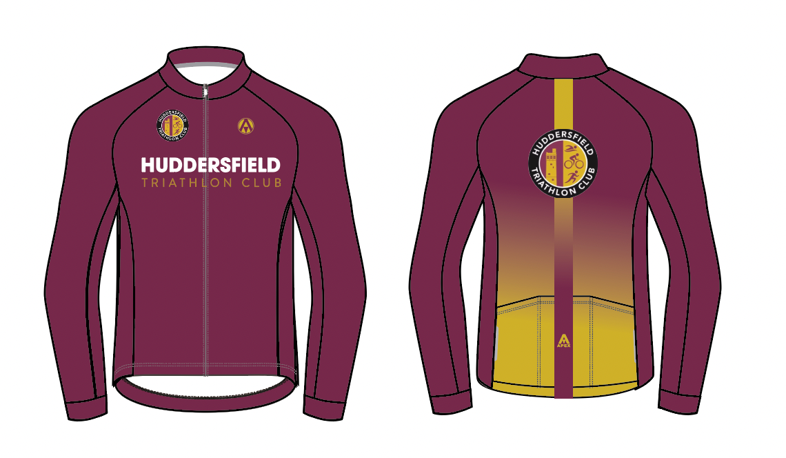 HUDDERSFIELD TRI PRO LONG SLEEVE AERO JERSEY