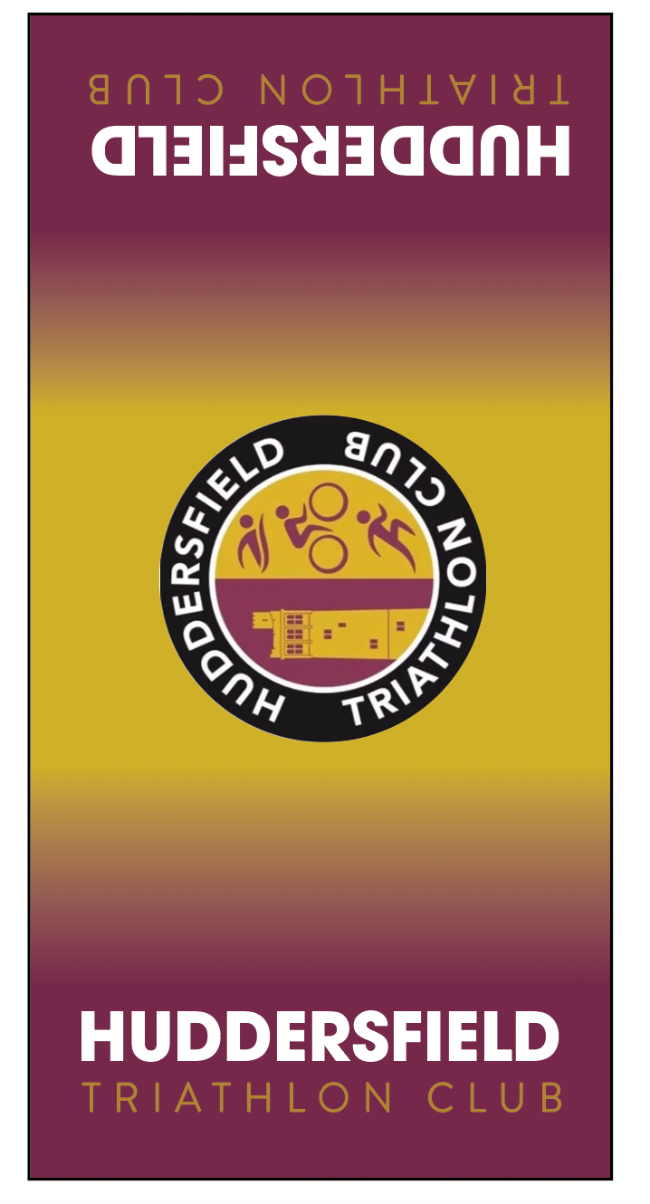 HUDDERSFIELD TRI MICROFIBRE SPORTS TOWEL