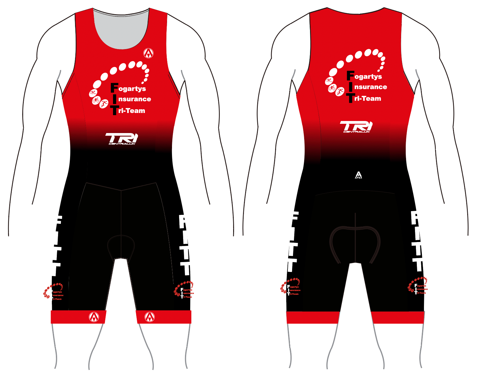 FITT TEAM TRI SUIT