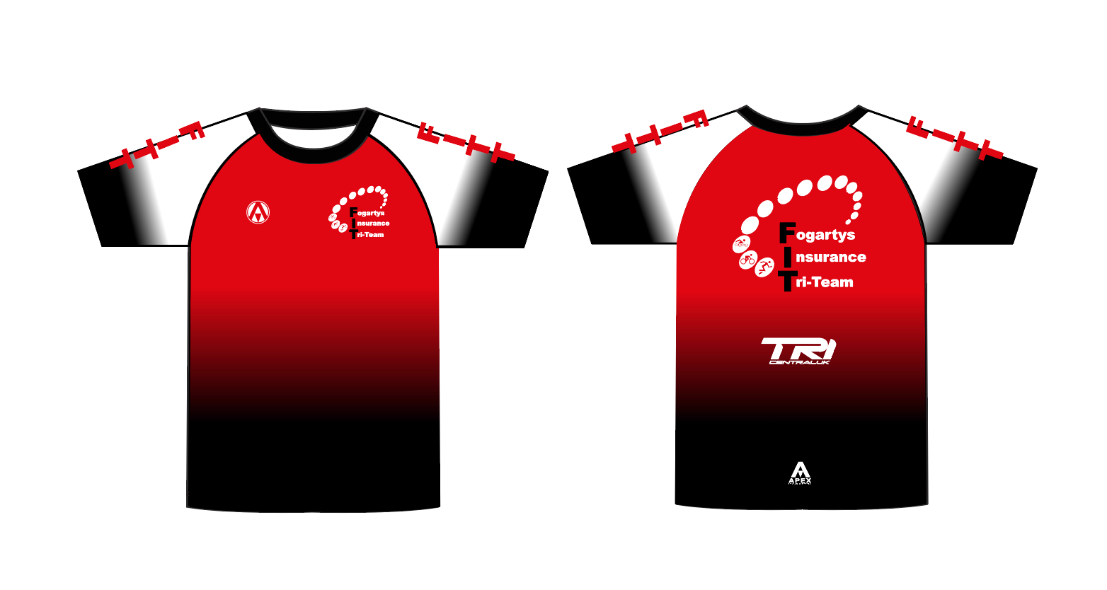 FITT FULL CUSTOM RUN T SHIRT