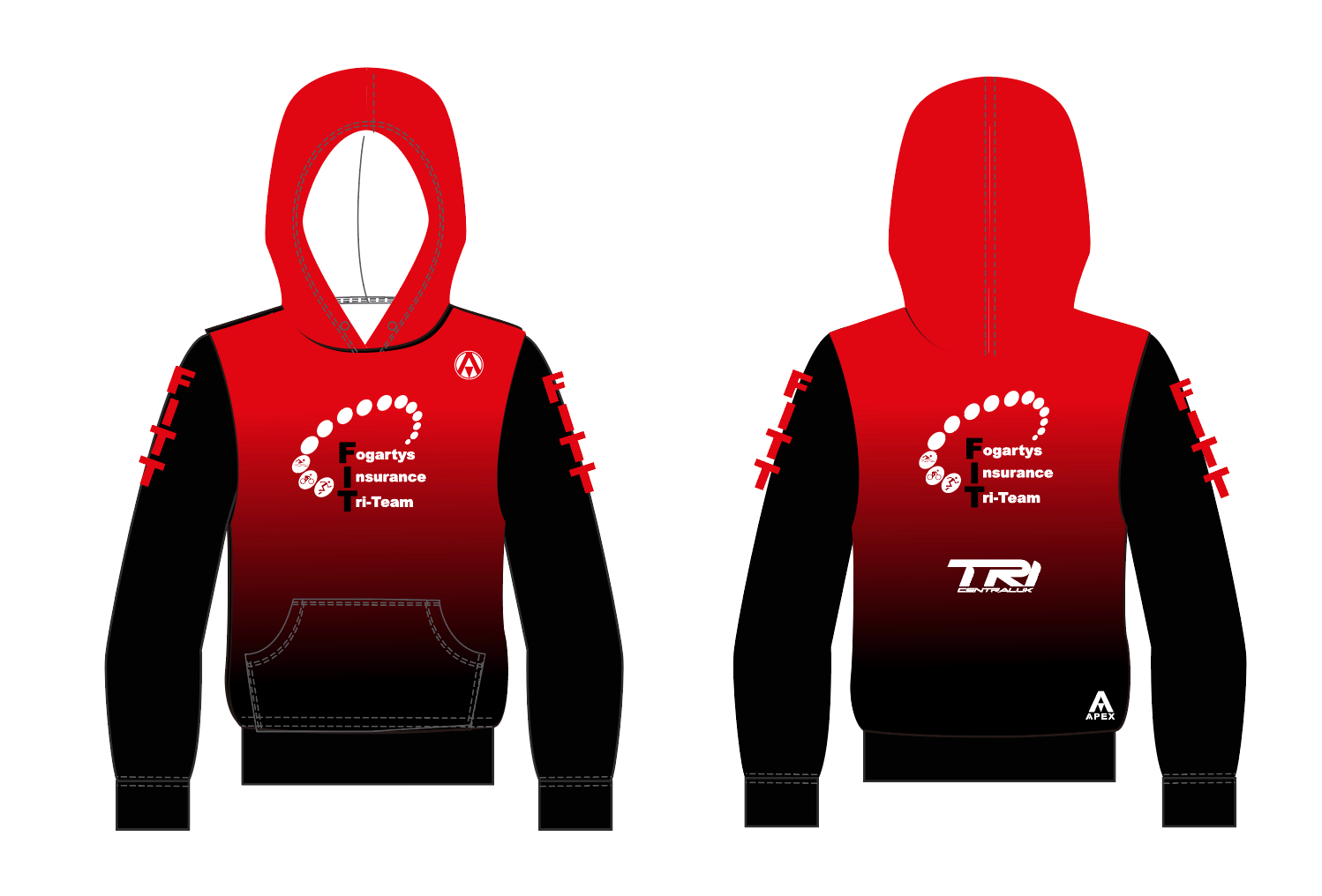 FITT  PRO FULL CUSTOM HOODIE