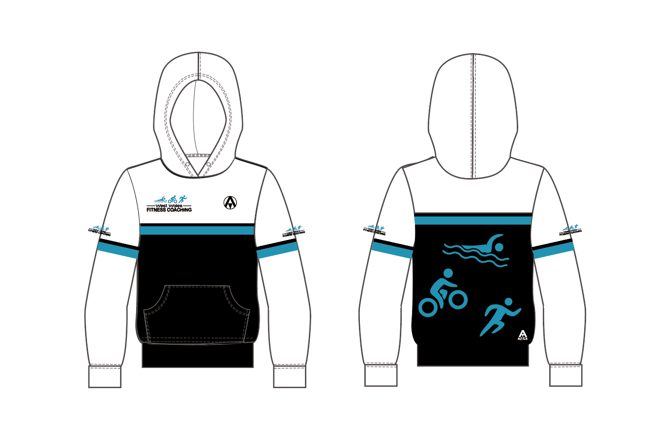 WEST WALES  PRO FULL CUSTOM HOODIE