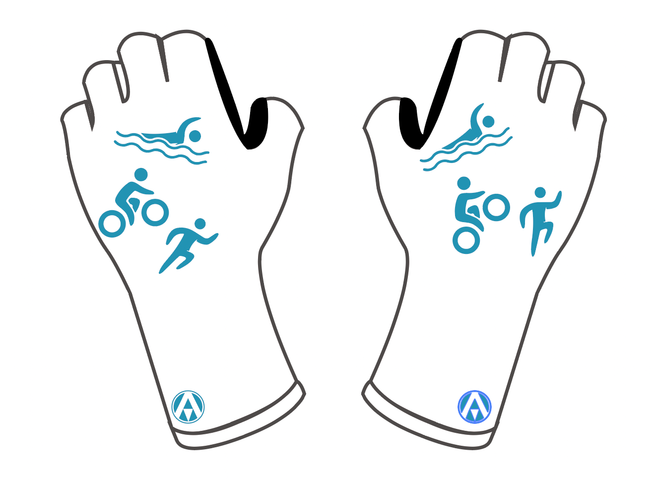 WEST WALES LONG CUFF RACE GLOVES