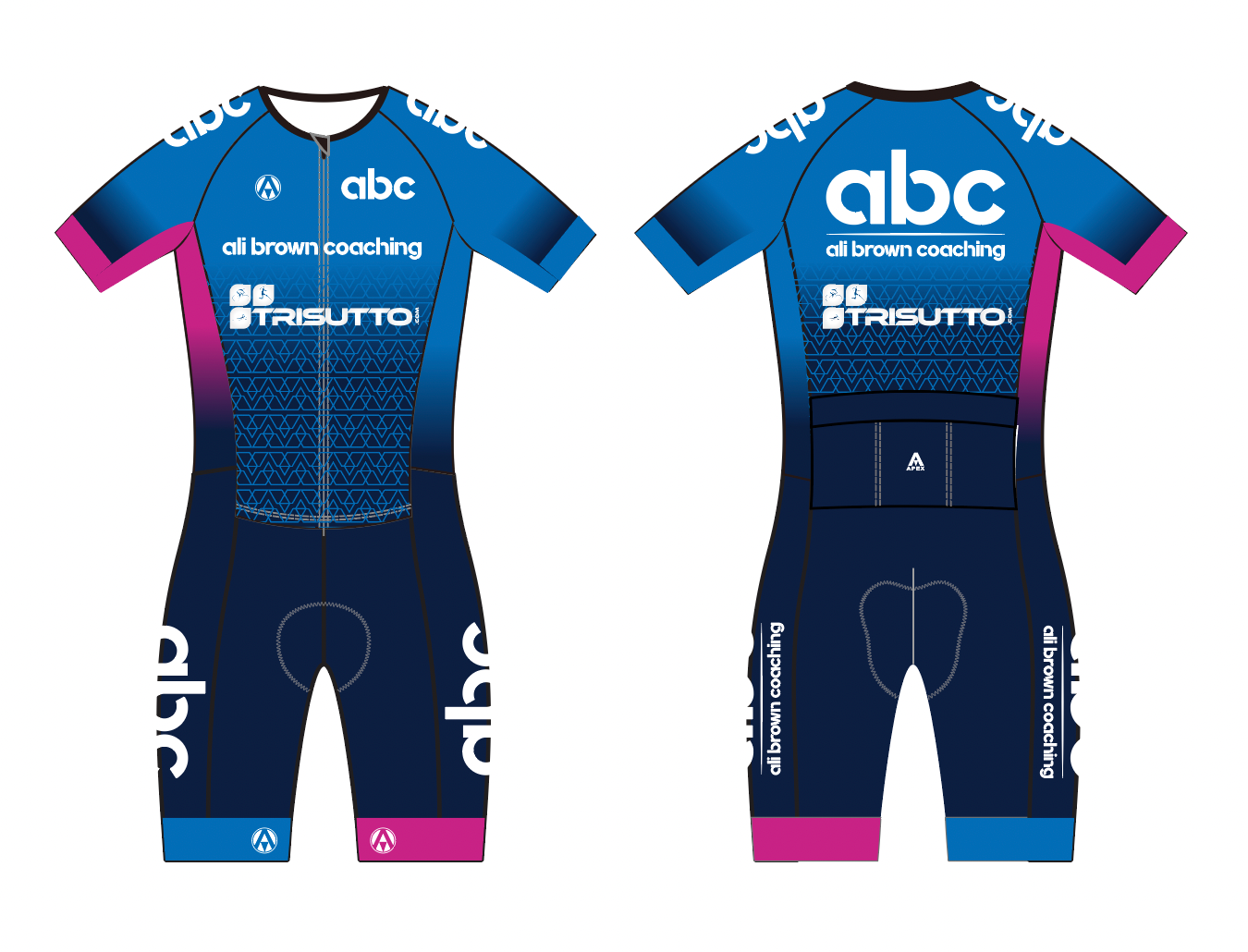 ali brown PRO ENDURANCE RACE SPEED TRI SUIT - TRISUTTO