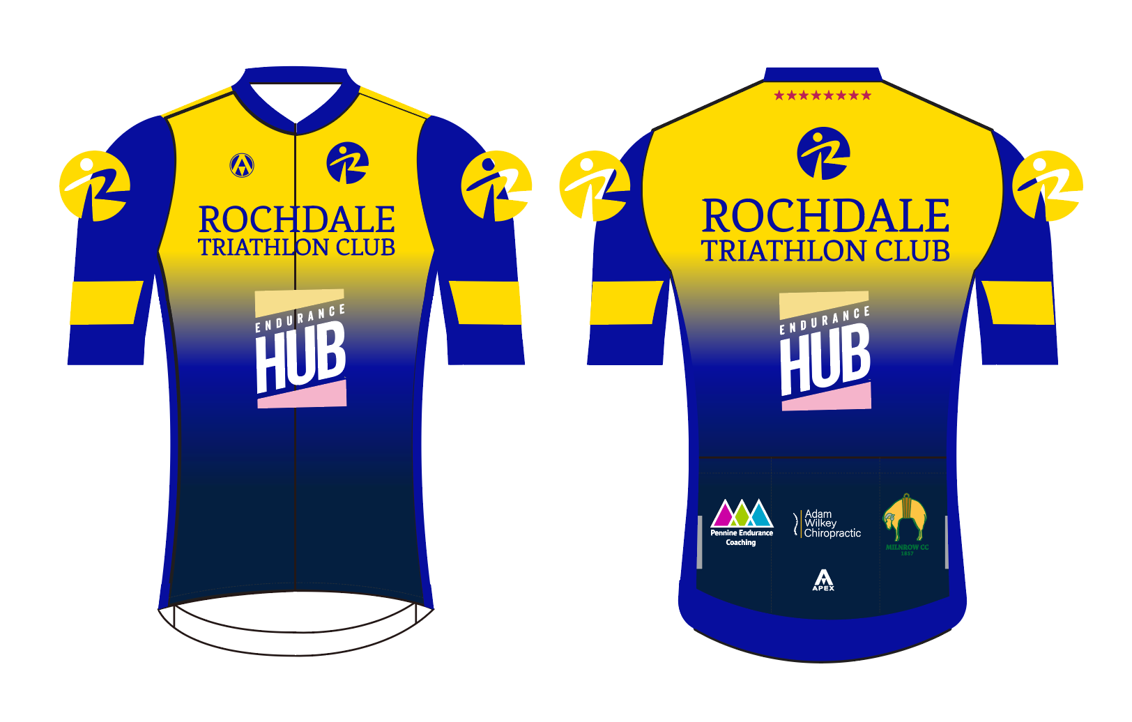 ROCHDALE TRI PRO SHORT SLEEVE JERSEY