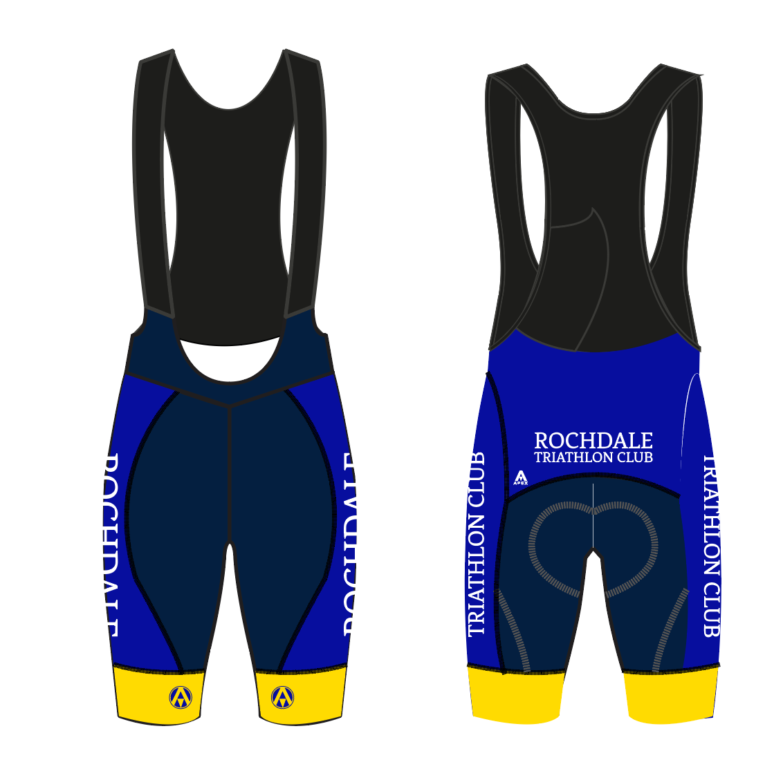 ROCHDALE TRI PRO BIB SHORTS