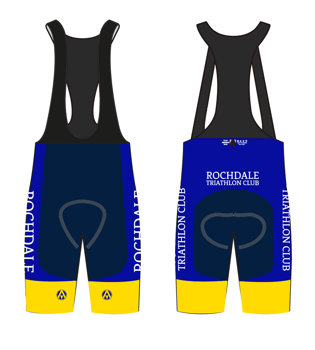 ROCHDALE TRI TEAM BIB SHORTS