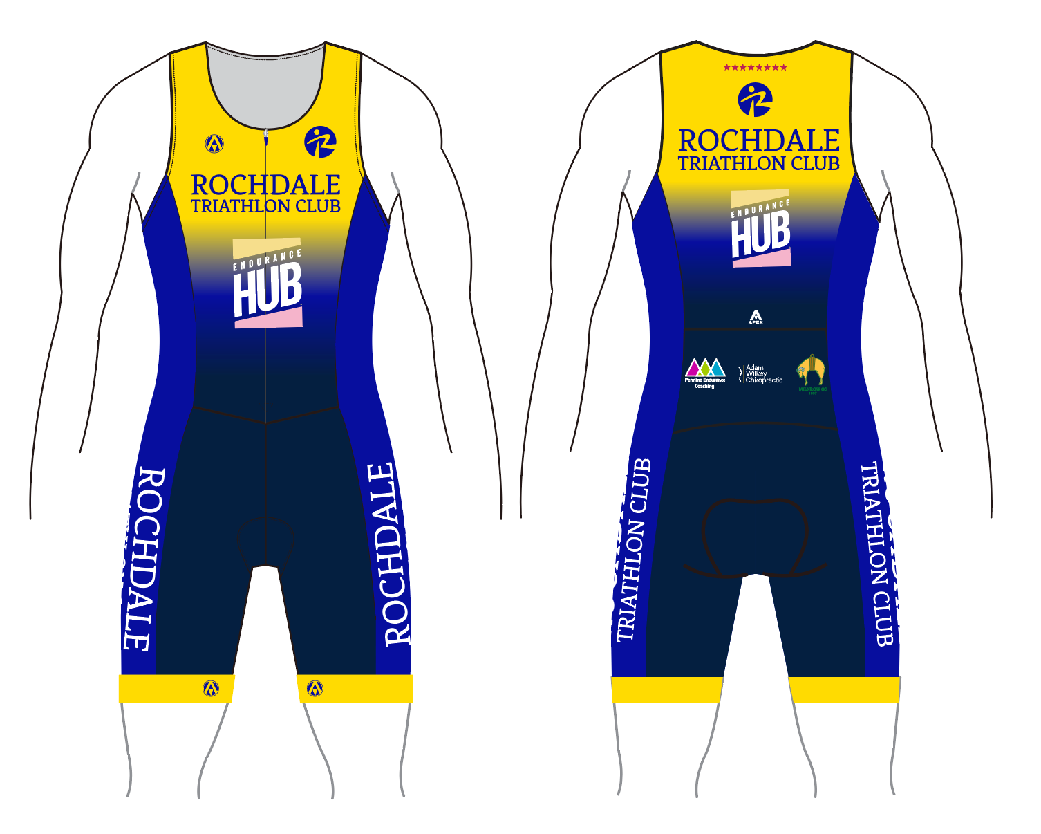 ROCHDALE TRI TEAM TRI SUIT