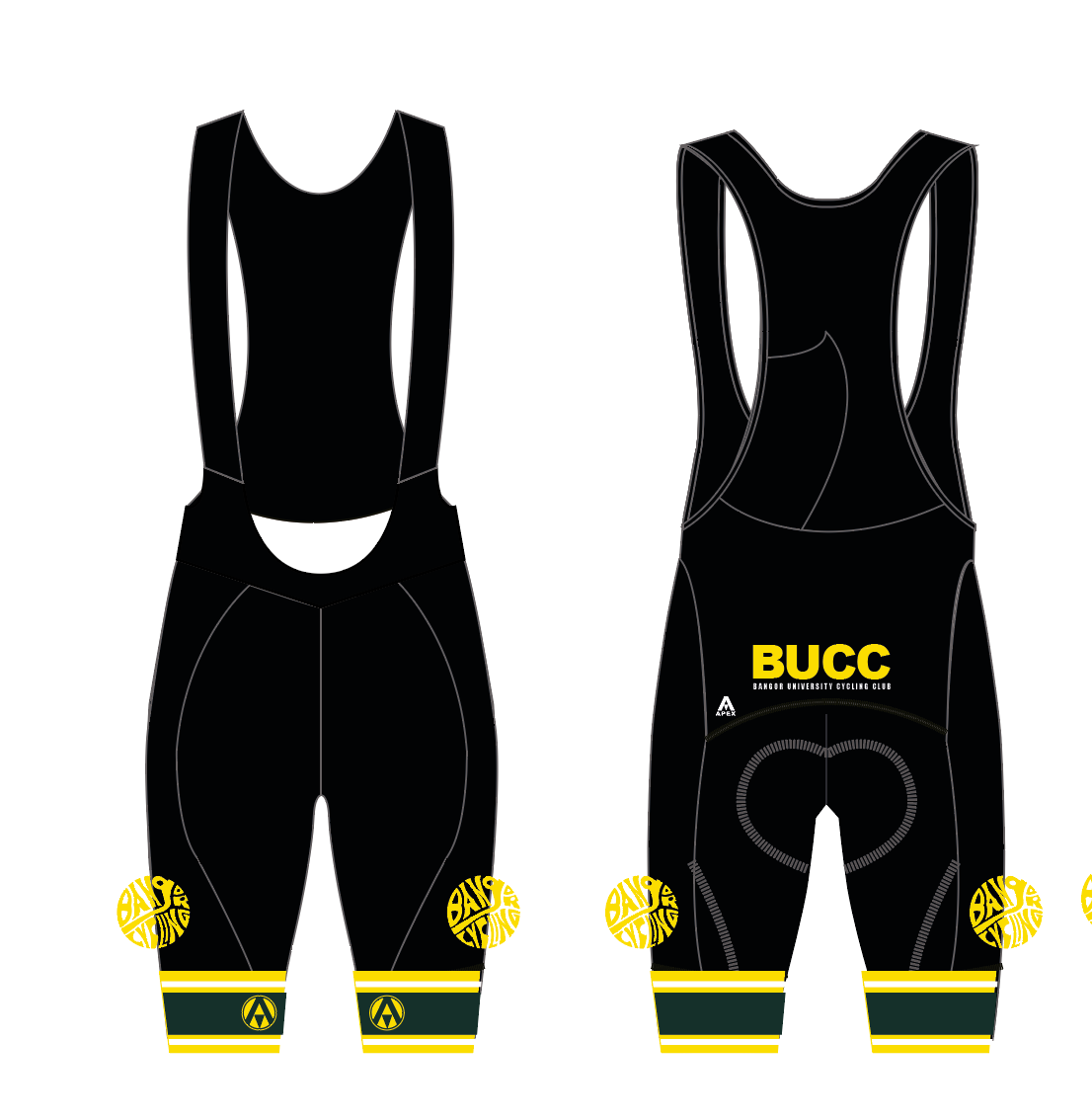 BANGOR UNI PRO BIB SHORTS