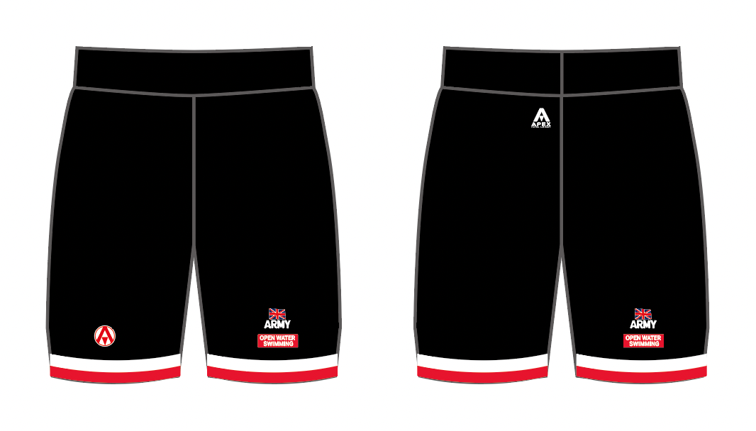 ARMY OPEN WATER SWIMMING PRO POOL SHORTS
