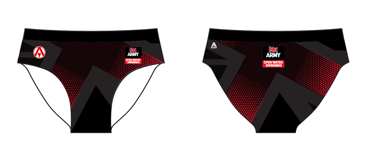 ARMY OPEN WATER SWIMMING PRO SWIM TRUNKS