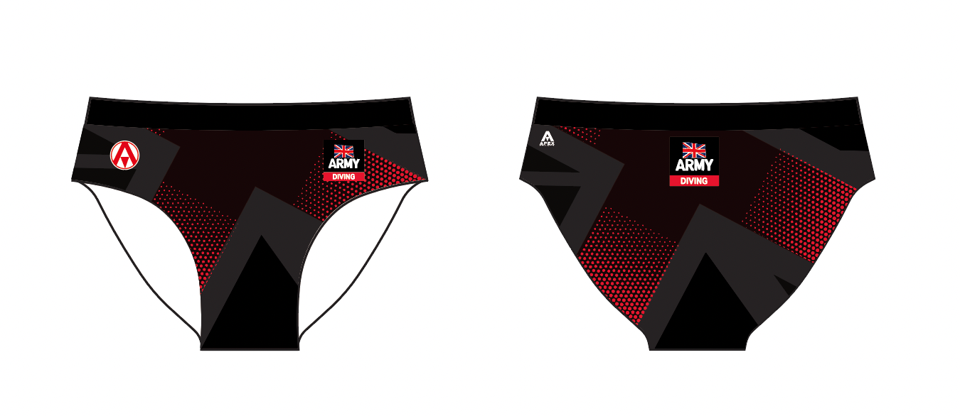 ARMY DIVING PRO SWIM TRUNKS