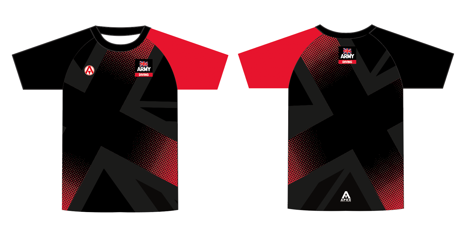 ARMY DIVING FULL CUSTOM T SHIRT