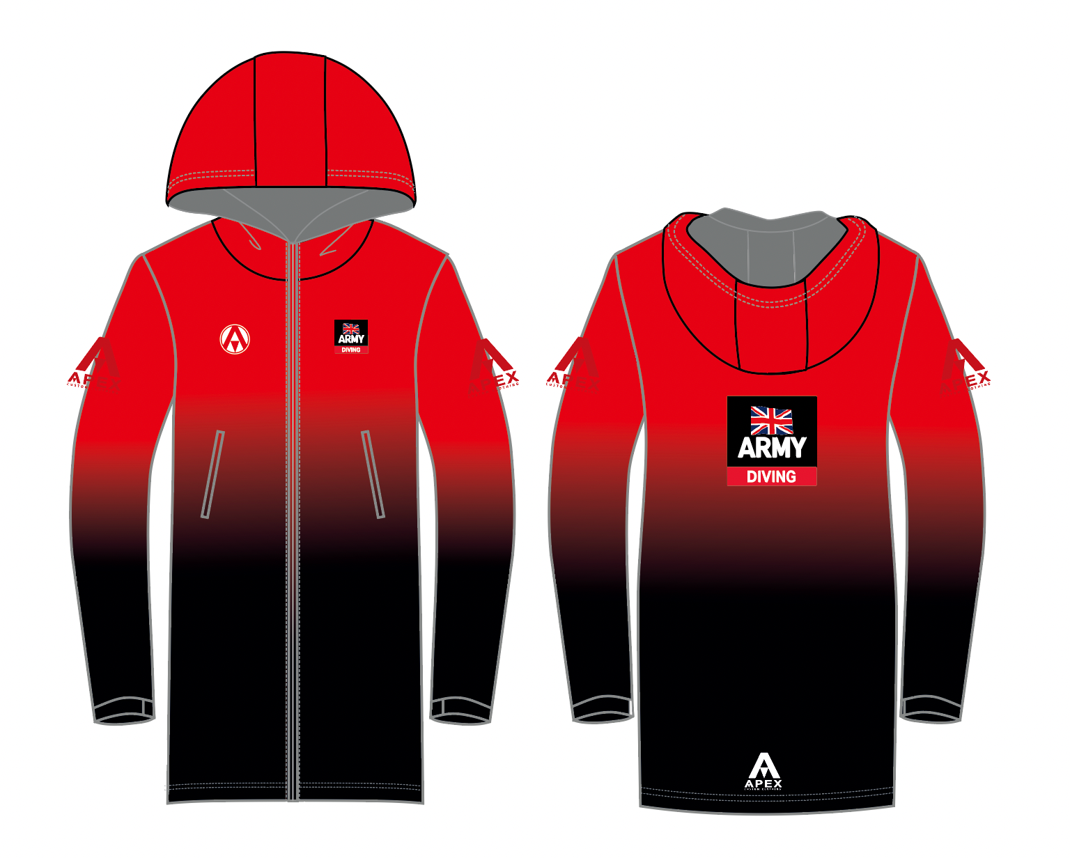 ARMY DIVING PRO CHANGING ROBE