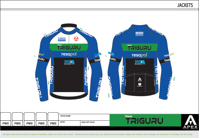 TRIGURU PRO LONG SLEEVE AERO JERSEY