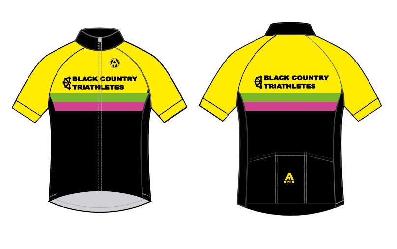 BLACK COUNTRY TRI TEAM SHORT SLEEVE JERSEY - KIDS