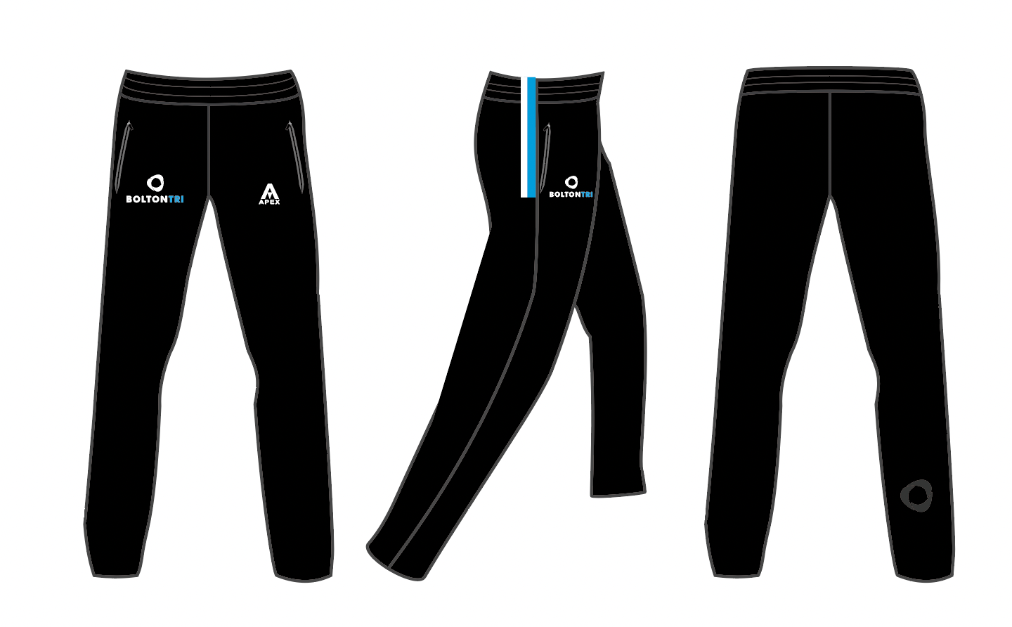 BOLTON TRI FULL CUSTOM TRACKSUIT PANTS