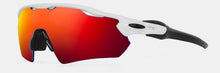 Load image into Gallery viewer, RAPTC APEX ATTACK SUNGLASSES - WHITE / RED REVO LENS