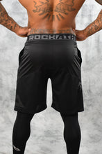 Load image into Gallery viewer, ROCK AGGRESSOR SHORTS - BLACK