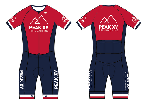 Peak XV Tri Coaching PRO ENDURANCE RACE SPEED TRI SUIT