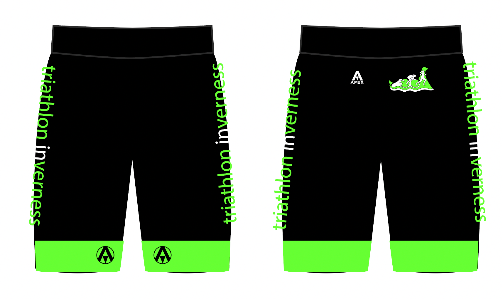 INVERNESS TRI PRO SWIM JAMMERS