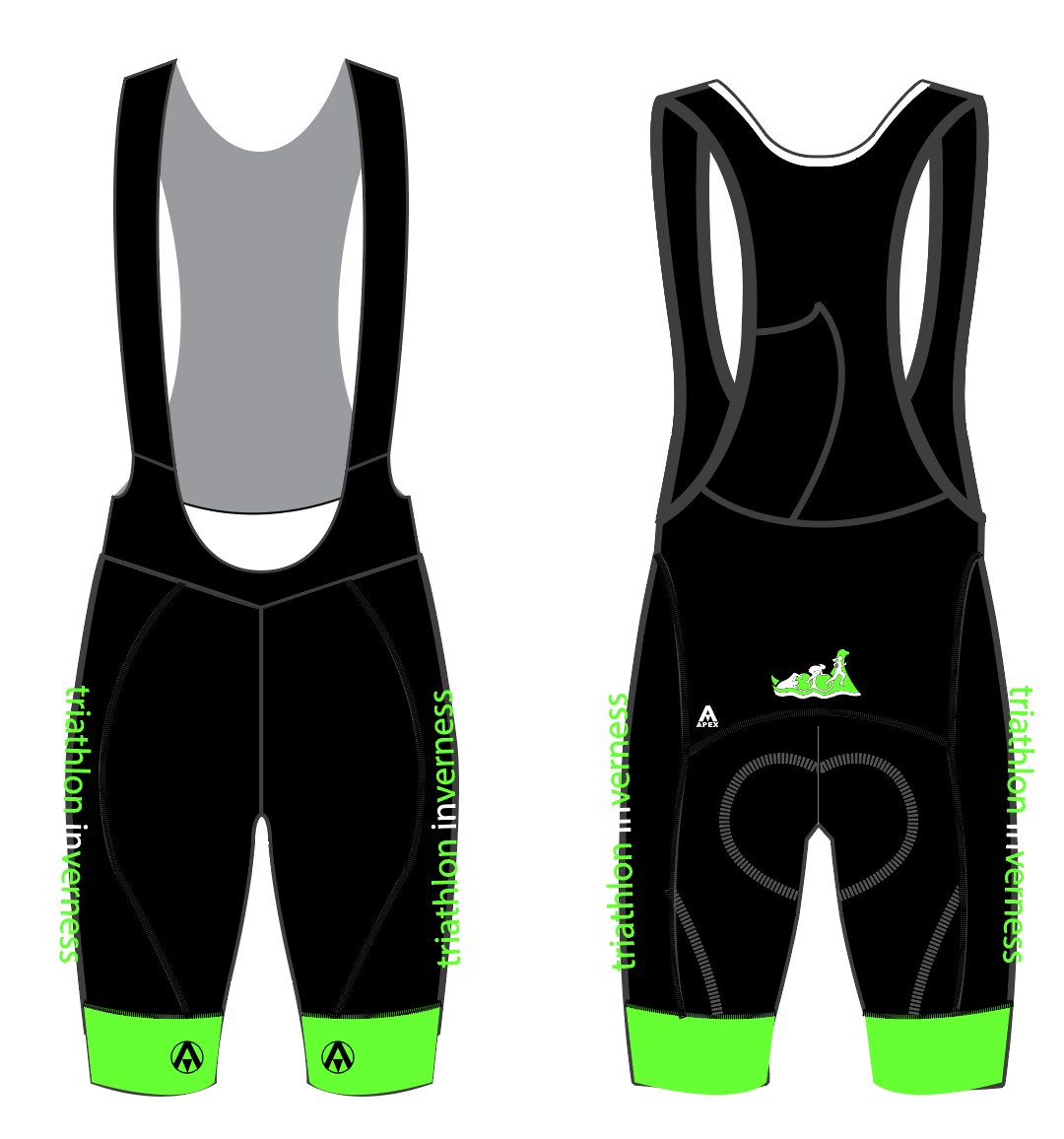 INVERNESS TRI PRO BIB SHORTS